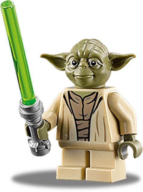 Download Lego Yoda With Lightsaber | Wallpapers.com