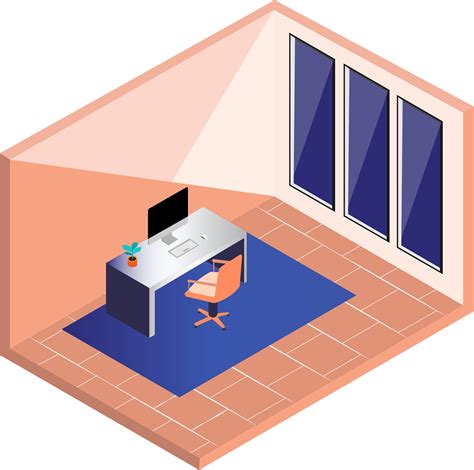 Isometric Room On Behance