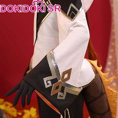 【ready For Ship】dokidoki Sr Game Genshin Impact Zhongli Cosplay Costum