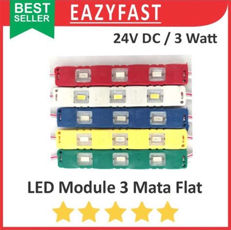 Jual Lampu Led Strip Module Modul Mata Flat V Dc V Volt Mobil