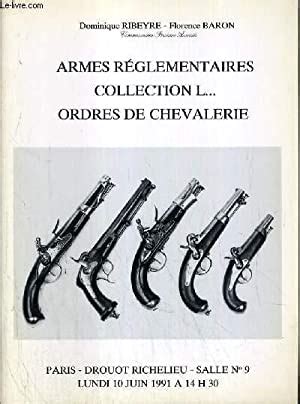 Catalogue De Vente Aux Encheres Drouot Richelieu Armes