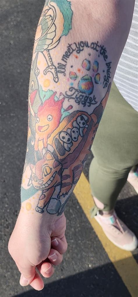 Finally got my ghibli tattoo : r/ghibli