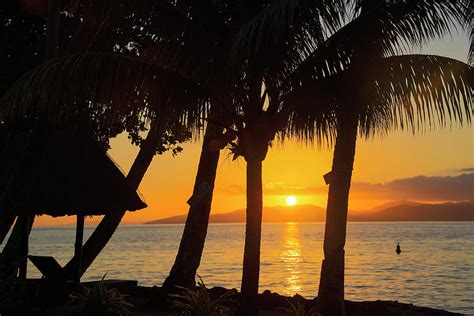 Sunset Taveuni Vanua Levu Photograph By Douglas Peebles Fine Art