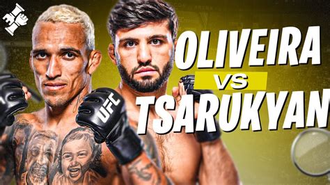 Ufc 300 Charles Oliveira Vs Arman Tsarukyan Officiel Youtube