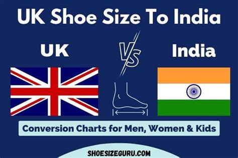 UK Shoe Size to India: [Conversion Charts + Sizing Guide]