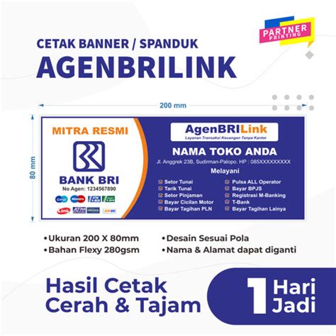 Jual Spanduk Brilink Banner Agen Brilink Tanpa Finishing Kota