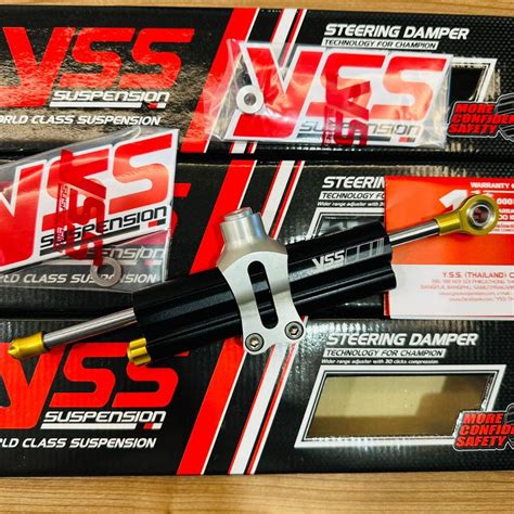 YSS MT09 V3 TRACER 900GT ORIGINAL YSS STEERING DAMPER 75MM SIAP DAMPER