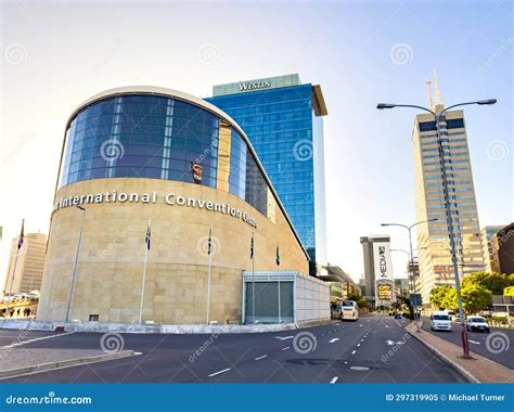 Exterior of CTICC, Cape Town International Convention Centre Editorial ...