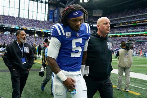 Colts Starting Quarterback Anthony Richardson Out For 4 8 Weeks With