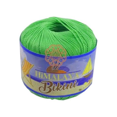 Bikini włóczka na strój kąpielowy 80609 zielony Pasmanteria nieTYLKOszydelko sklep z włóczkami