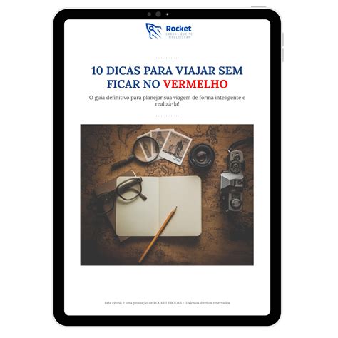 10 dicas para viajar sem ficar no vermelho - Rocket | eBooks que te...