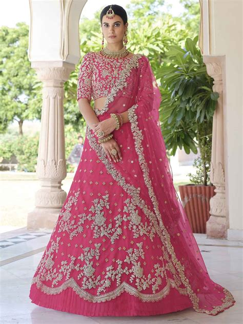 Pink Colour Ghagra Atelier Yuwa Ciao Jp