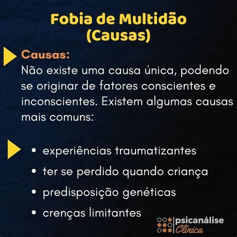 Fobia De Multid O Significado Sintomas E O Que Fazer Psican Lise