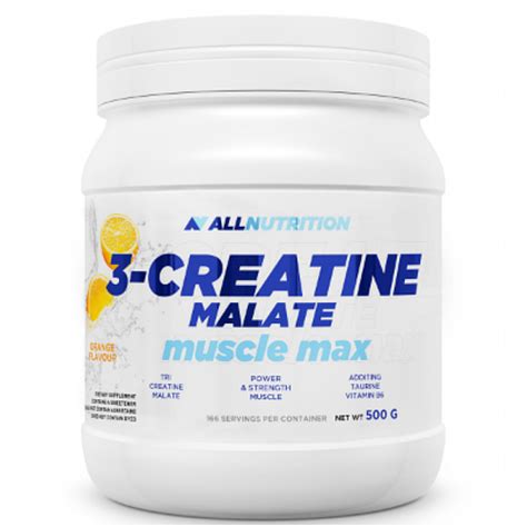 Купить Три креатин малат AllNutrition 3 Creatine Malate muscle max 500 ...