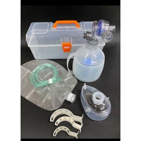 Jual Ambu Bag Silicon Dewasa Resuscitator Set Ambu Bag Manual Dewasa