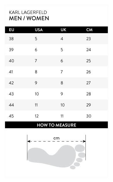 Karl Lagerfeld Size Chart Men Online Website Jkuat Ac Ke