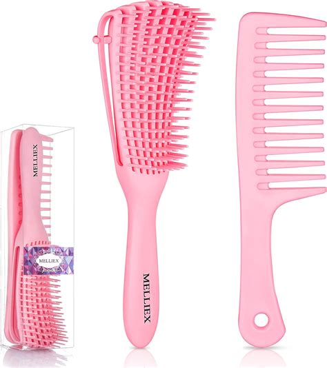 Melliex Brosse Cheveux D M Lante Brosse Cheveux Boucl S Avec T Te