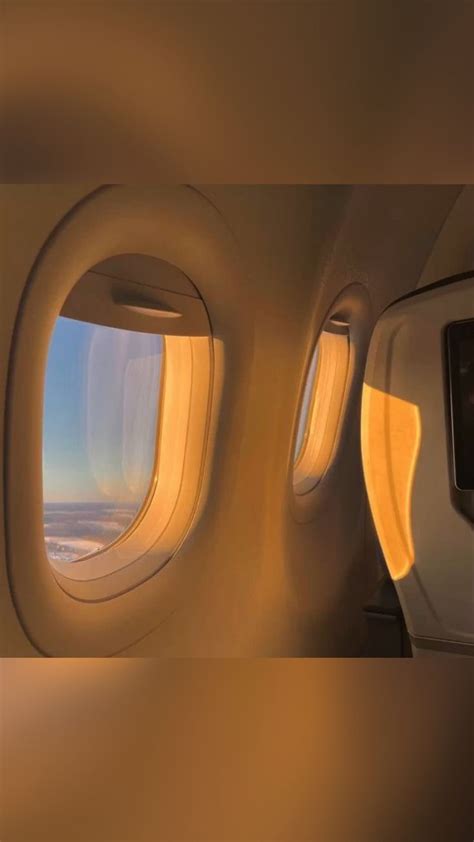 Airplane Window View: Travel Photography