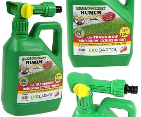 Humus Active do Trawy Trawników Spray 1 2L NAWÓZ UNIWERSALNY EKO BIO