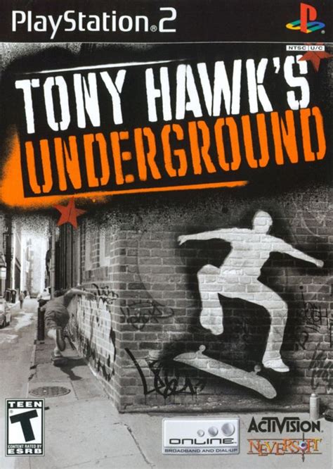 Tony Hawk S Underground Cover Or Packaging Material MobyGames