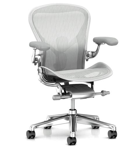 Herman Miller Aeron Mineral and Polished