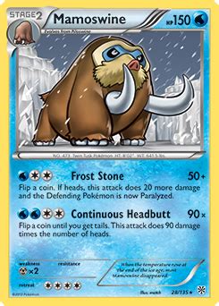 Mamoswine | Pokédex