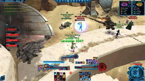 Swtor Pvp Vanguard Tank Tatooine Arena Can T Stop Gcd Youtube