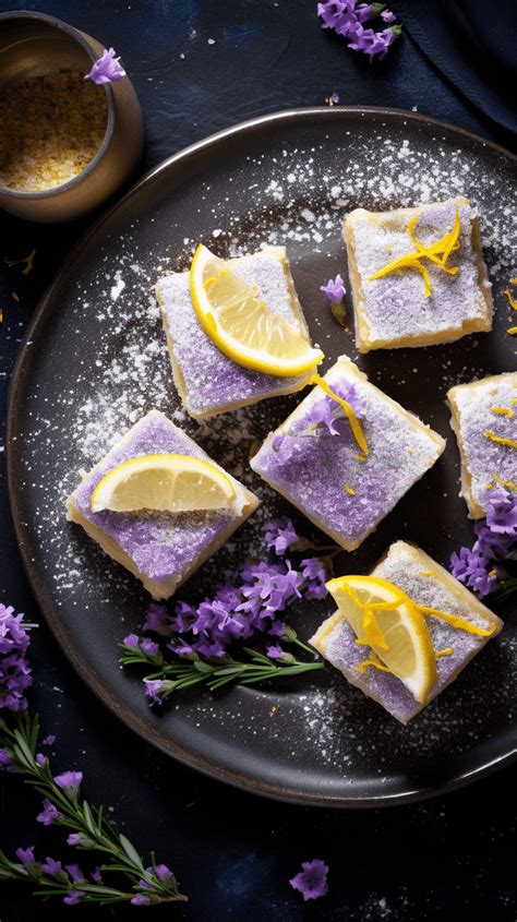 Lavender Lemon Bars 65 Minutes Recipe Lavender Recipes Lavender Dessert Lemon Bars