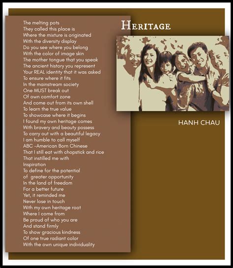 Heritage-Hanh Chau | Family Poems