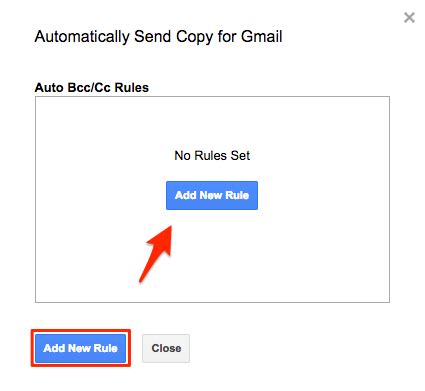 How To Set Rules For Automatic BCC Or CC For Gmail CloudHQ Support