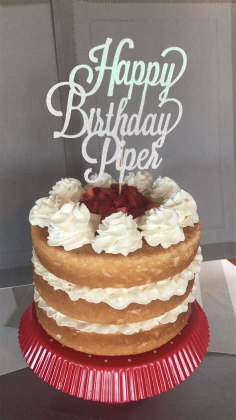 Naked Layered Strawberry Shortcake