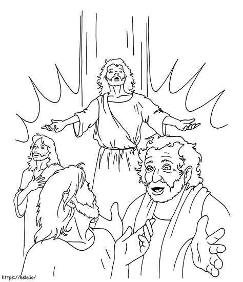 Pentecost Coloring Page