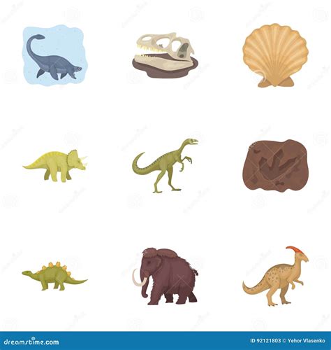 Ancient Extinct Animals and Their Tracks and Remains. Dinosaurs ...