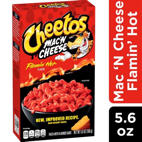 Cheetos Mac N Cheese Pasta With Flavored Sauce Flamin Hot Flavor Oz Oz Walmart