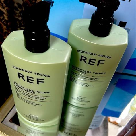 Ref Hair Ref Stockholm Sweden Weightless Volume Shampoo And