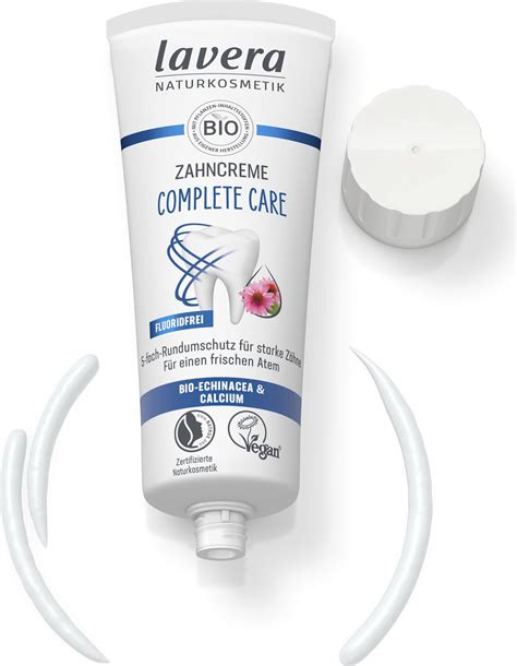 Lavera Zahncreme Complete Care Fluoridfrei 75 Ml Ecco Verde Onlineshop