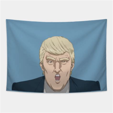 Anime Trump - Anime Trump - Tapestry | TeePublic