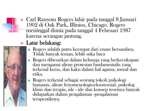 Teori Kepribadian Carl R Rogers PPT