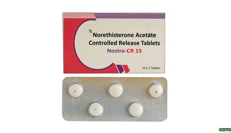 Buy Nostra Cr 15mg 5 Tablets Online At Best Prices Wellness Forever