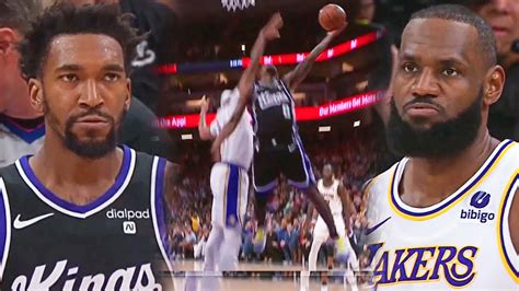 Malik Monk Went Crazy Against LeBron The Lakers To Carry The Kings To