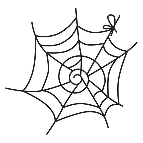 Spider web icon, simple style 14182692 Vector Art at Vecteezy