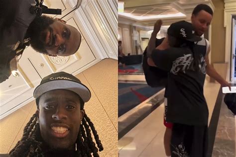 Kai Cenat Meets Up With LeBron James And Stephen Curry Ahead Of Paris