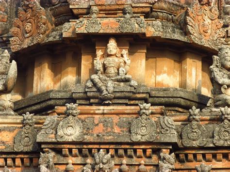 Details of temple in Hampi stock image. Image of building - 131158669