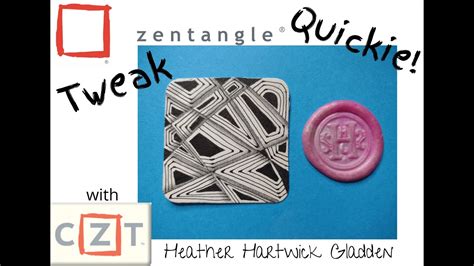 Tweak Zentangle Quickie YouTube