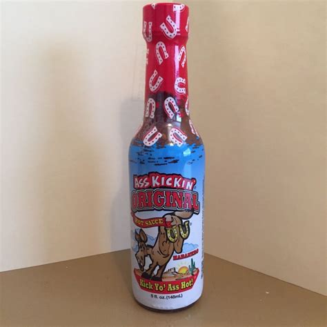 ASS KICKIN ORIGINAL HABANERO HOT SAUCE Oz Scorched Lizard Sauces