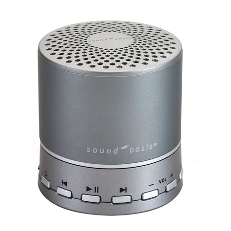 Sound Oasis BST 100 20 White Noise Machine Bluetooth Wireless Speaker