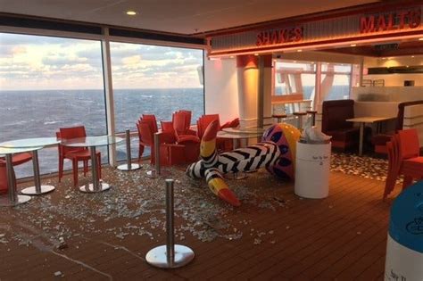 On a Royal Caribbean Cruise in a Storm, Anything but Smooth Sailing