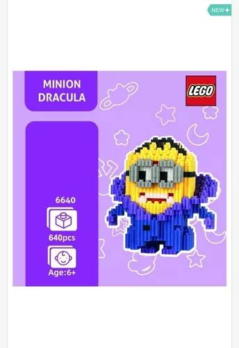 Mini Bloques Tipo Lego Figura D Minion Dracula Armable Cuotas Sin