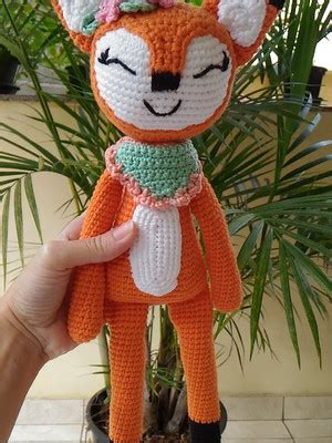 Ursinho Cacau Bichinhos da Floresta Crochê Amigurumi Elo7