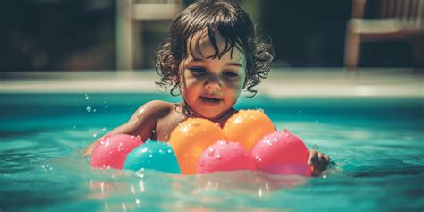 Buitenactiviteiten Voor Kinderen In Het Zwembad Spelletjes Speelgoed